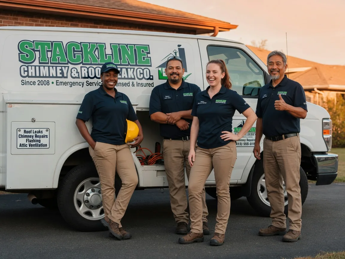 Chimney flashing repair company in Neon, KY